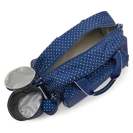 Sacs Kipling Camama Classiche Printed Diaper Bag Bleu | FR 1972WN
